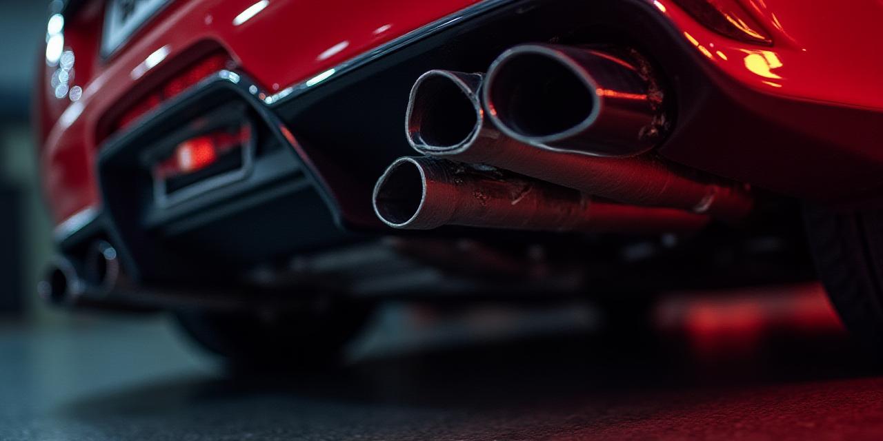 Sistema de escape de alta performance em aço inoxidável